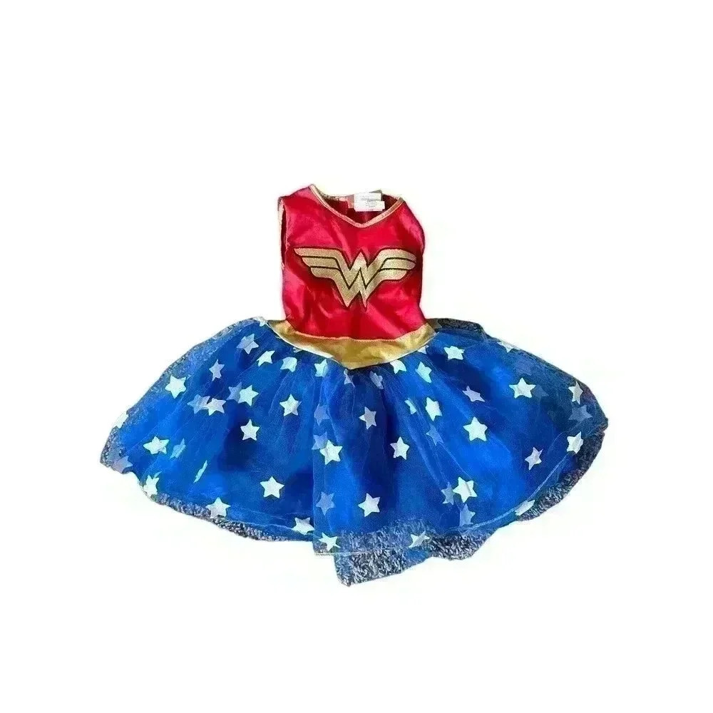 Official DC Wonder Woman Premium Kids Superhero Costume Size Small